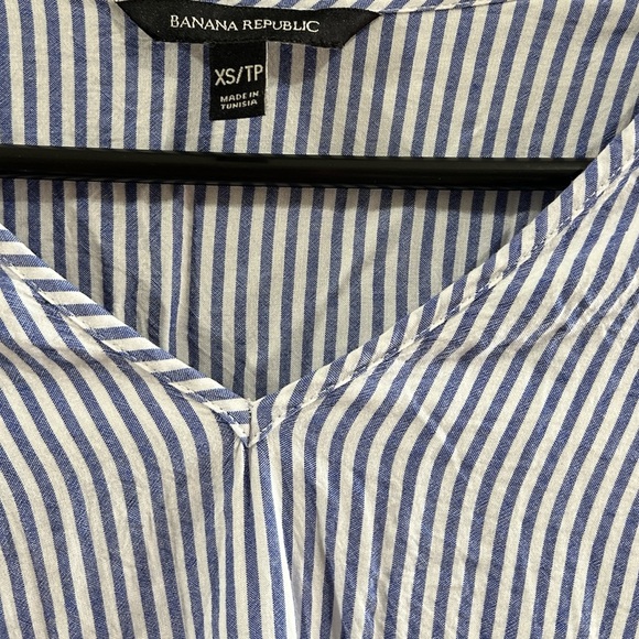 Banana Republic Long Sleeve Striped Top - Size XS - Picture 5 of 7